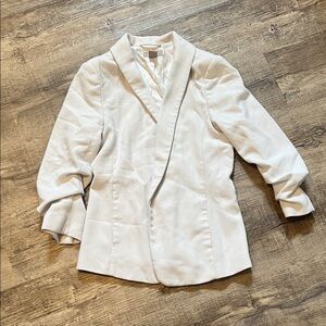 H&M Women's Elegant Cream Blazer